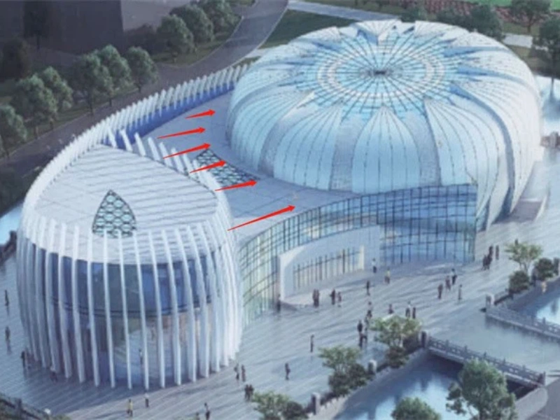 Steel Structure Gymnasium factory
